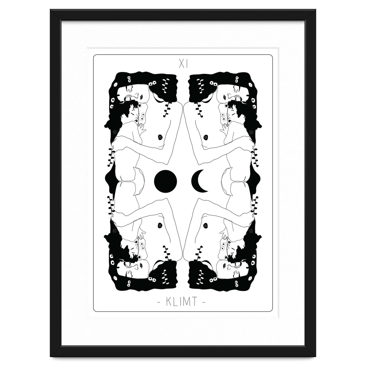 Klimt Tarot Card