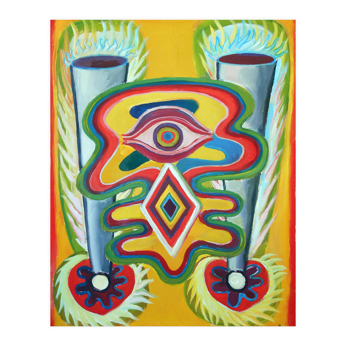 Graffiti Con Fuego (Print Only)