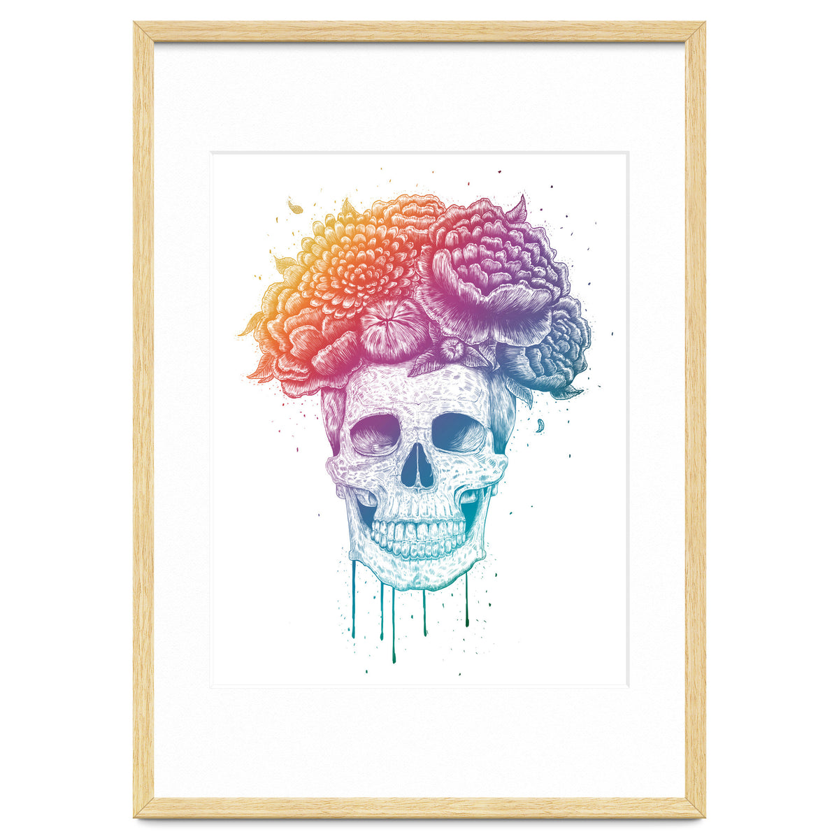 Colorful Skull