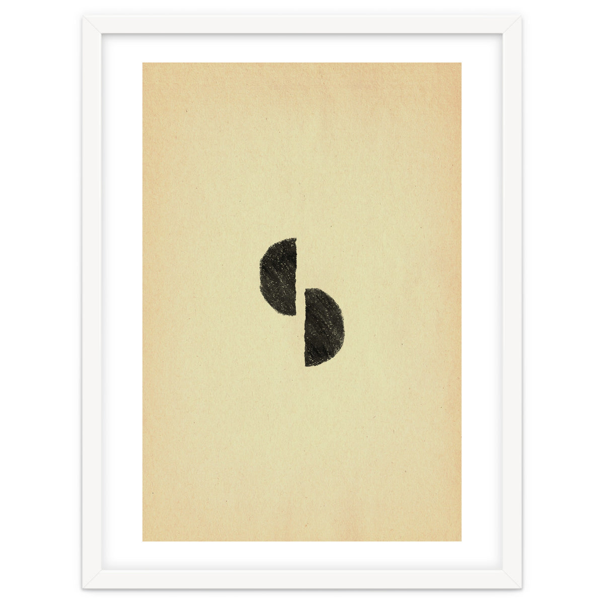 Abstract mid-century modern shapes