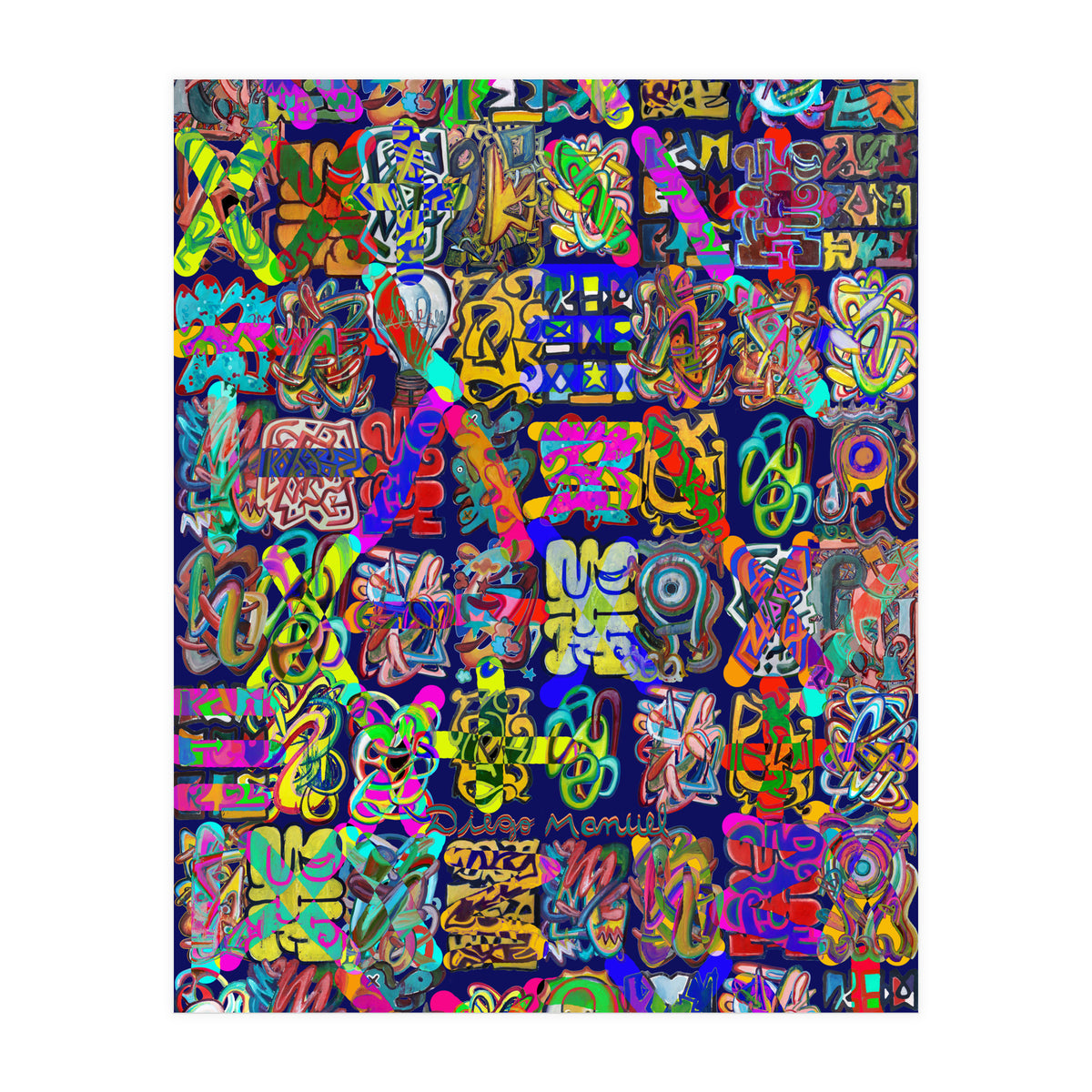 Graffitis 2021 Tapiz 104 (Print Only)