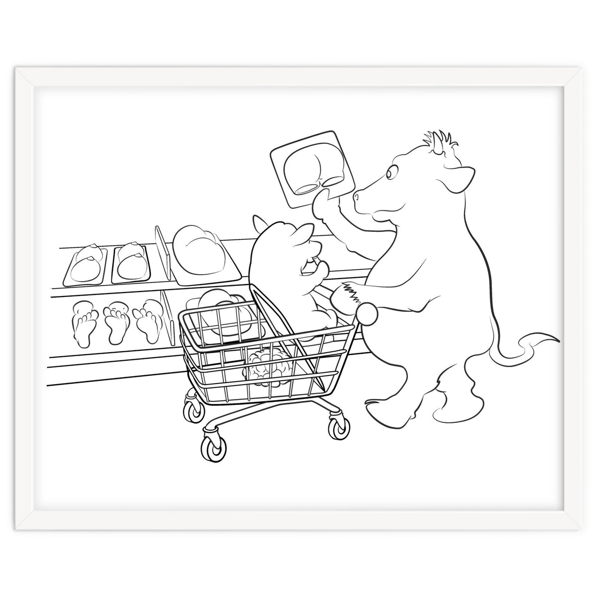 Supermarkey Cow Mandos