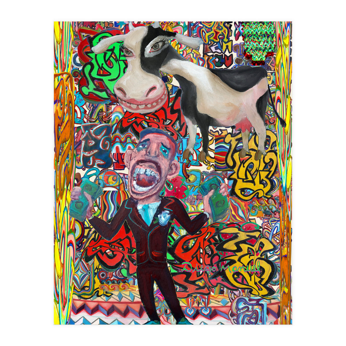 Vendedor De Dolares 3 (Print Only)