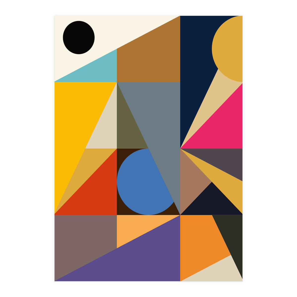 Mescolanza - Rebelion of Geometrica  (Print Only)