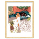 Soaking up the Sun | Bohemian woman Palace Architecture | Buildings Travel Fashion Urban Jungle thumbnail