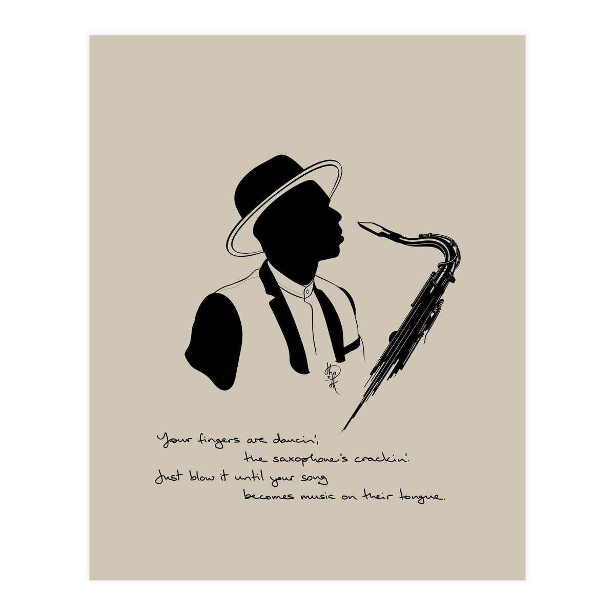 Jazz Man 3 (Print Only)
