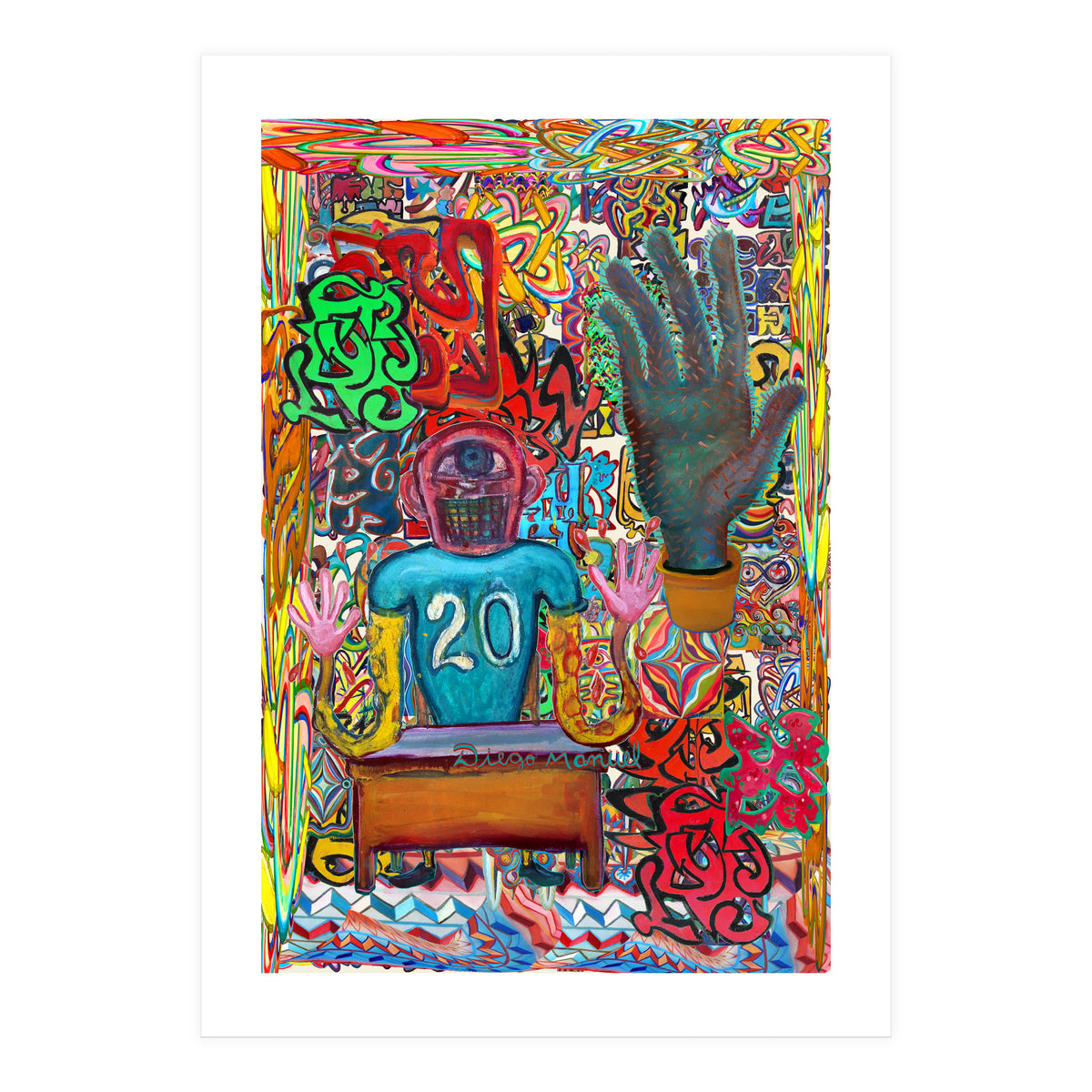 Oficina Del Cobrador 4 (Print Only)