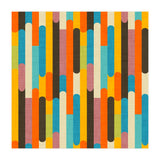 Retro Color Block Orange (Print Only) thumbnail