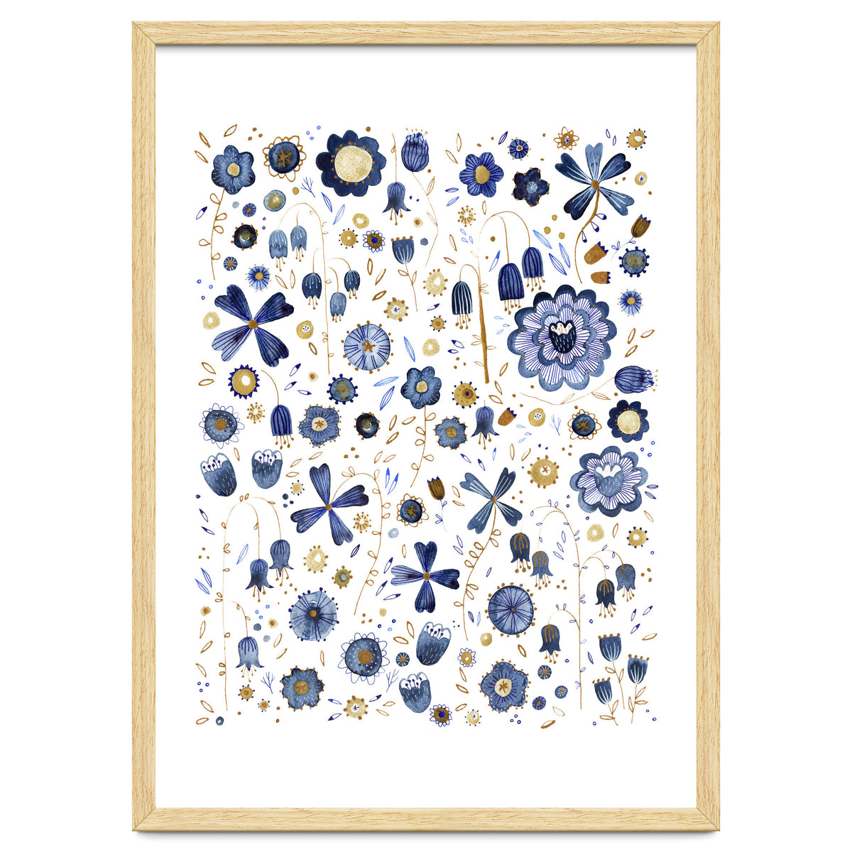 Indigo Flower Mashup