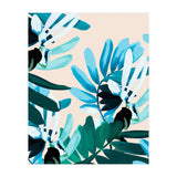 Large bluish botanical leaves  (Print Only) thumbnail