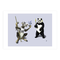 Donkey Xote And Sancho Panda Co (Print Only)