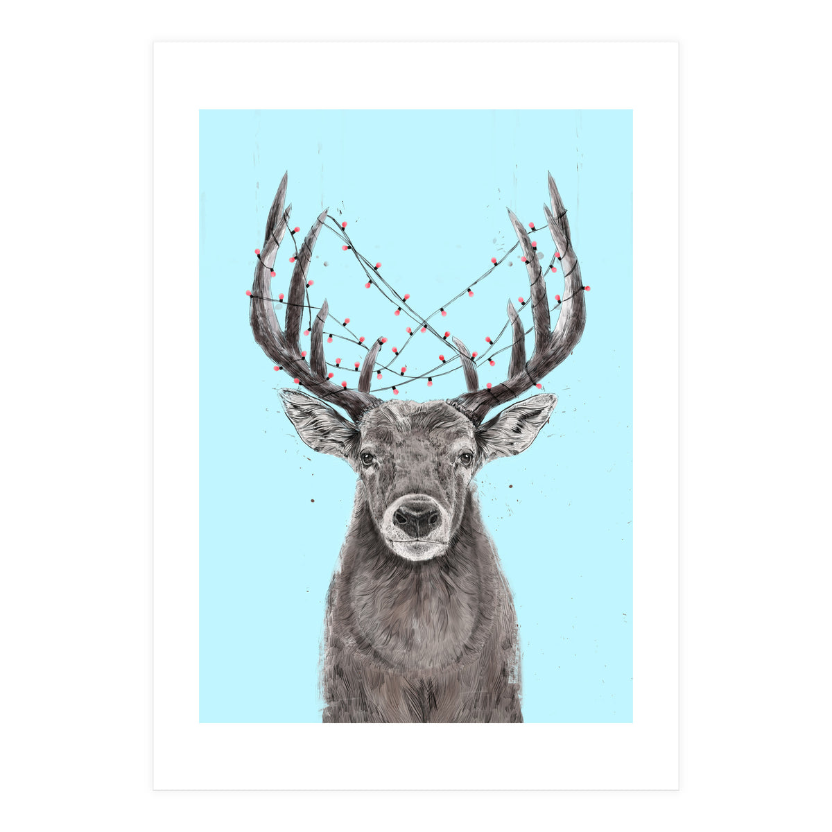 Xmas Deer II (Print Only)
