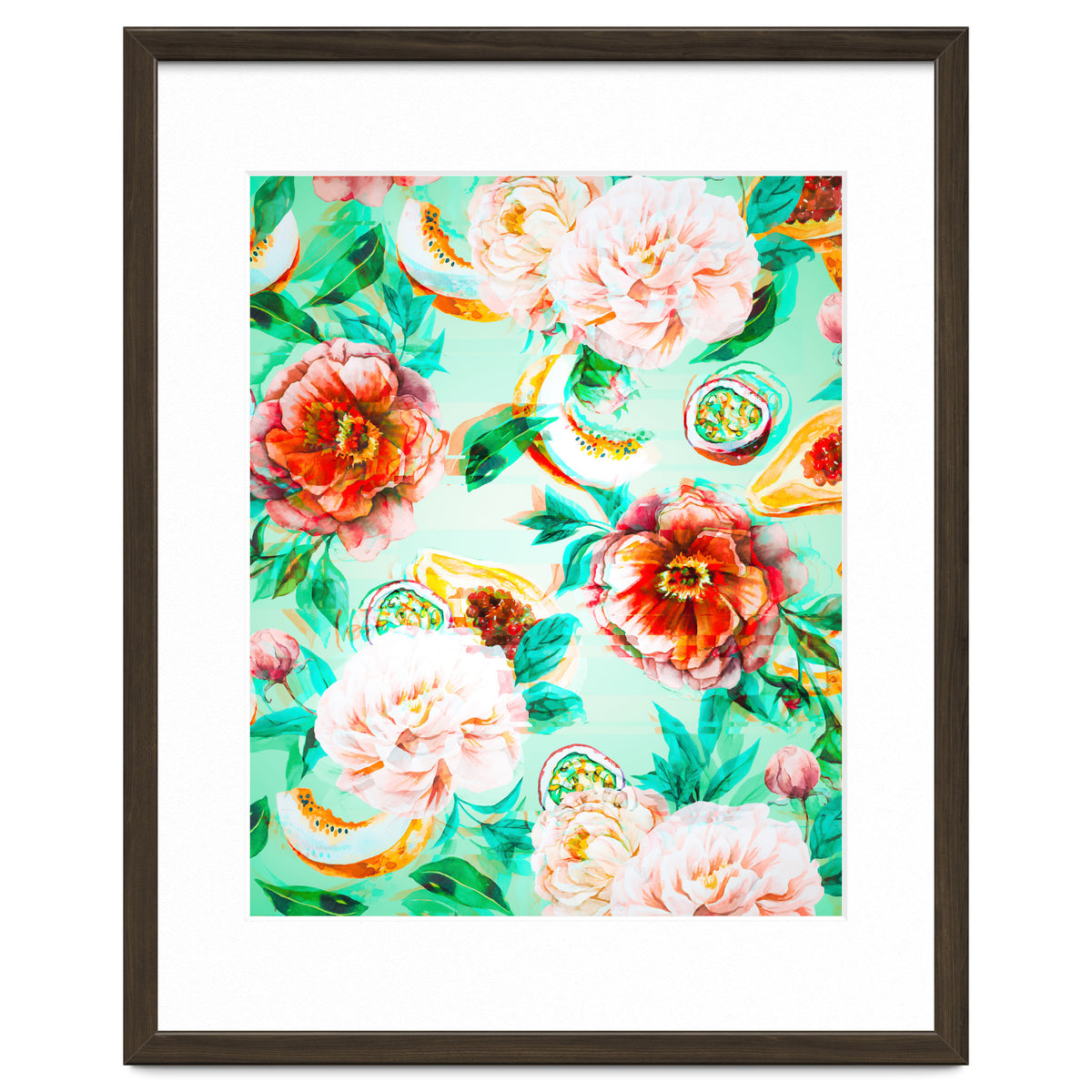 Tropical flowery fruit glitch