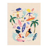Surfing Girl Light (Print Only) thumbnail