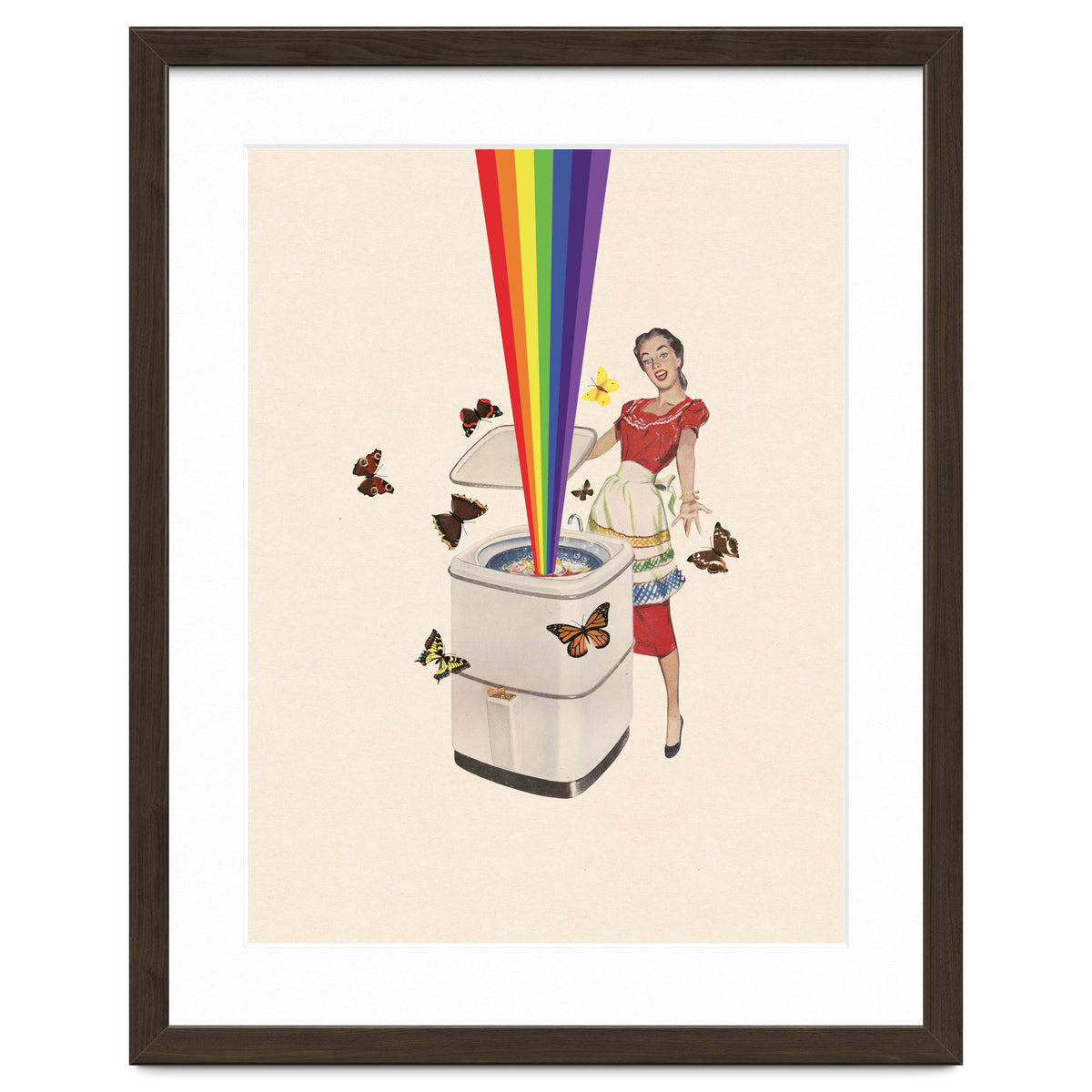Rainbow Washing Machine