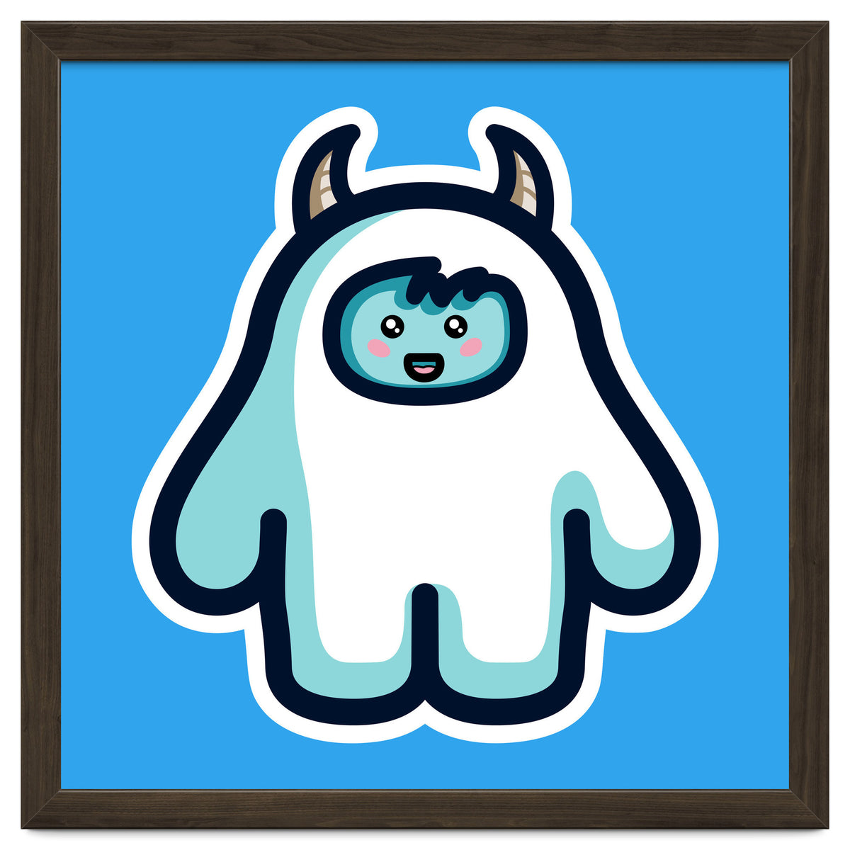 Kawaii Cute Abominable Snowman Yeti