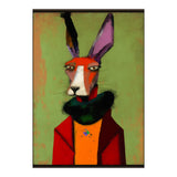 Hare In Clothes Portrait (Print Only) thumbnail