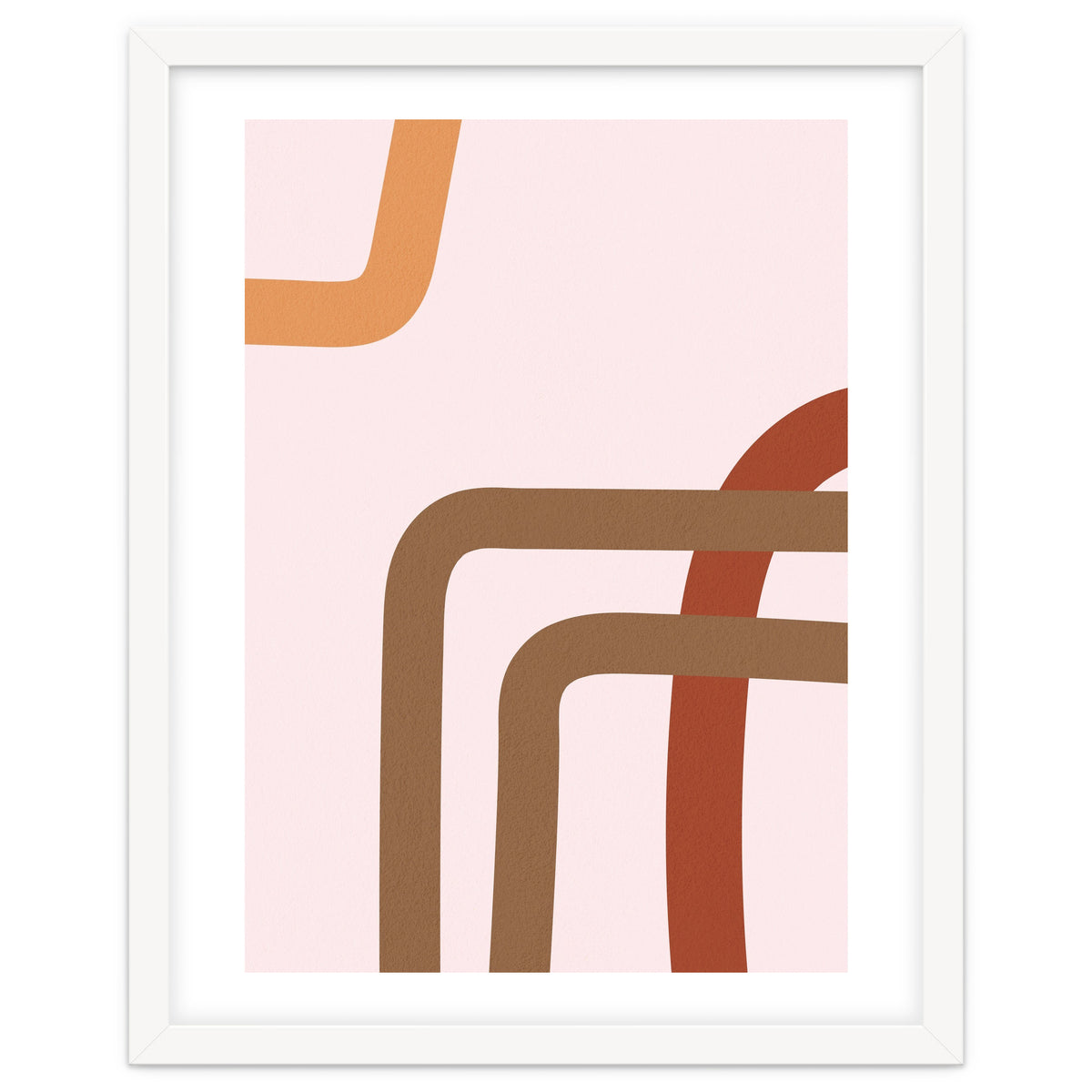 Abstract Colorful Line Art II