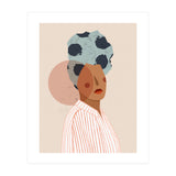Lady with stripes (Print Only) thumbnail