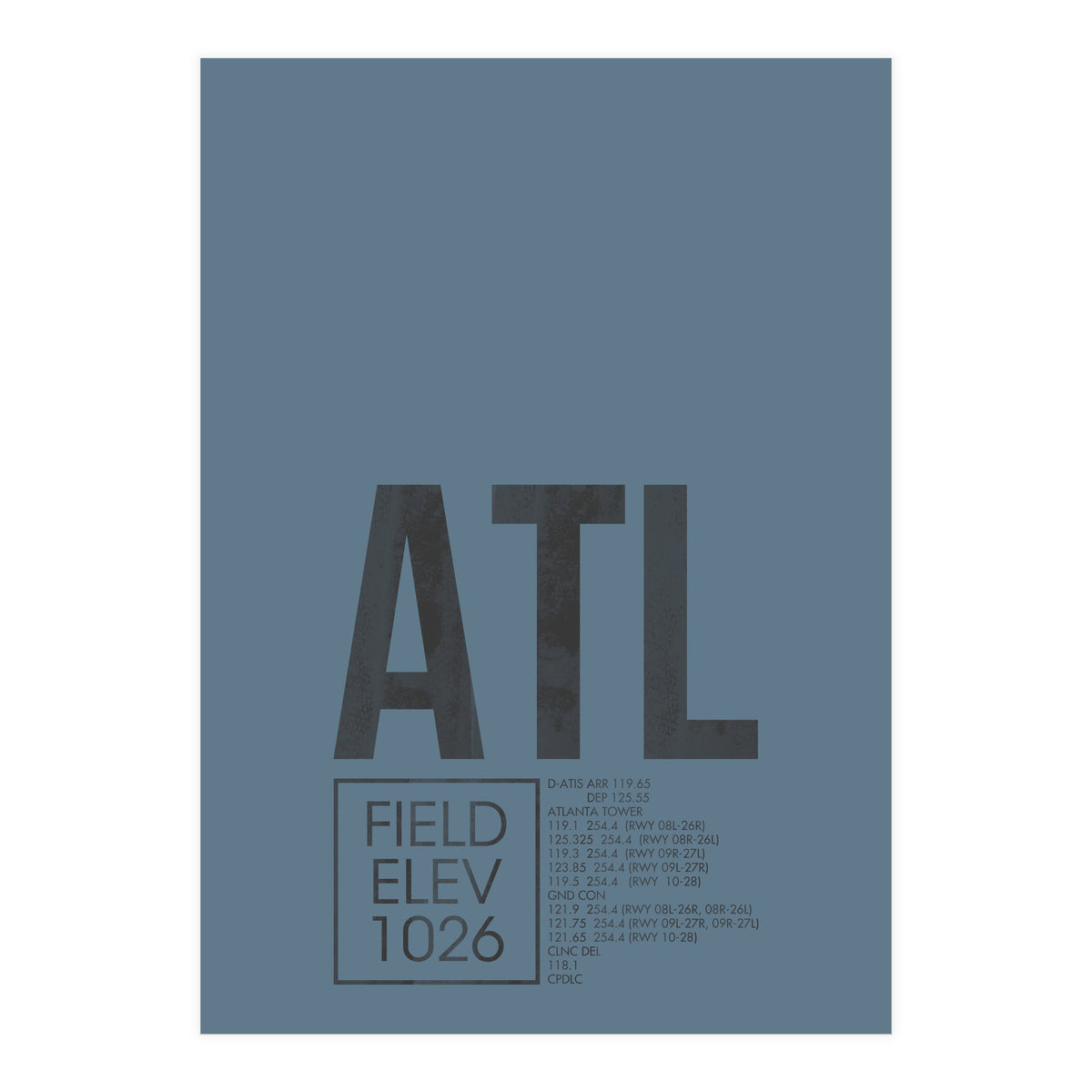 Atlanta Atc (Print Only)