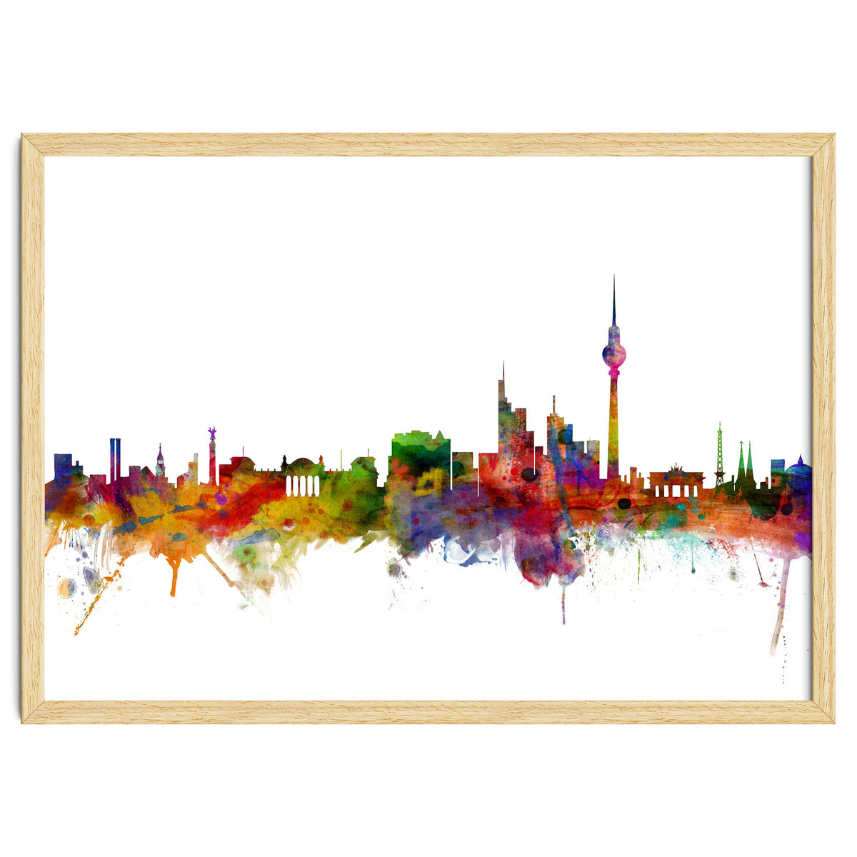 Berlin Germany Skyline