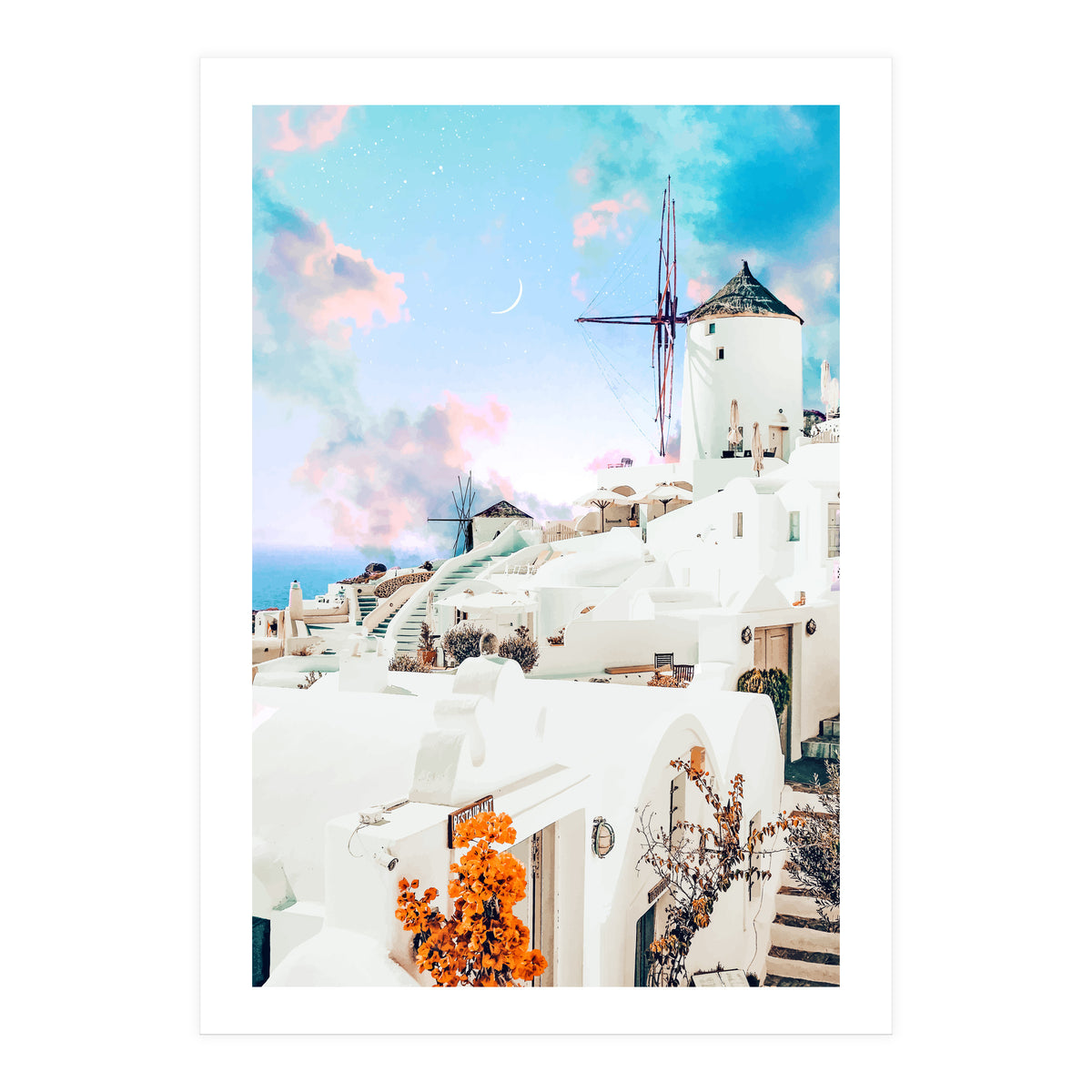 Greek Moon (Print Only)