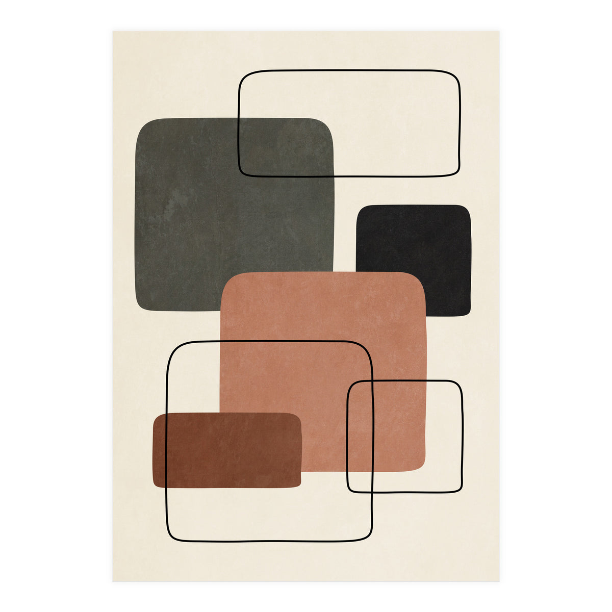 GEOMETRIC SHAPES - TG01 (Print Only)