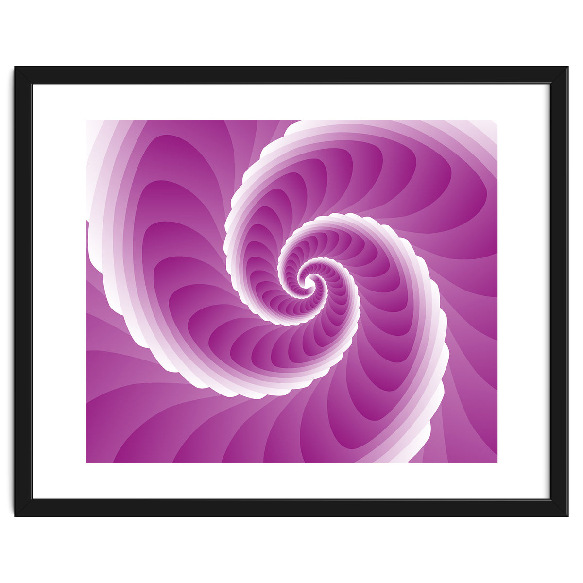Abstract Pink Swirl
