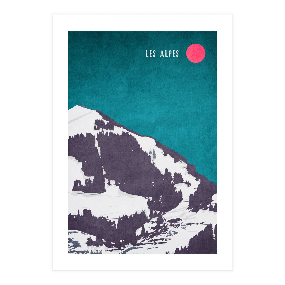 Les Alpes (Print Only)