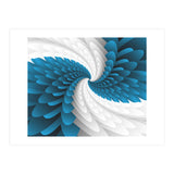 Blue Majestic Wings (Print Only) thumbnail