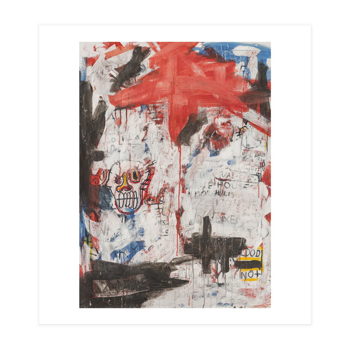 Snow Face Art (Print Only)