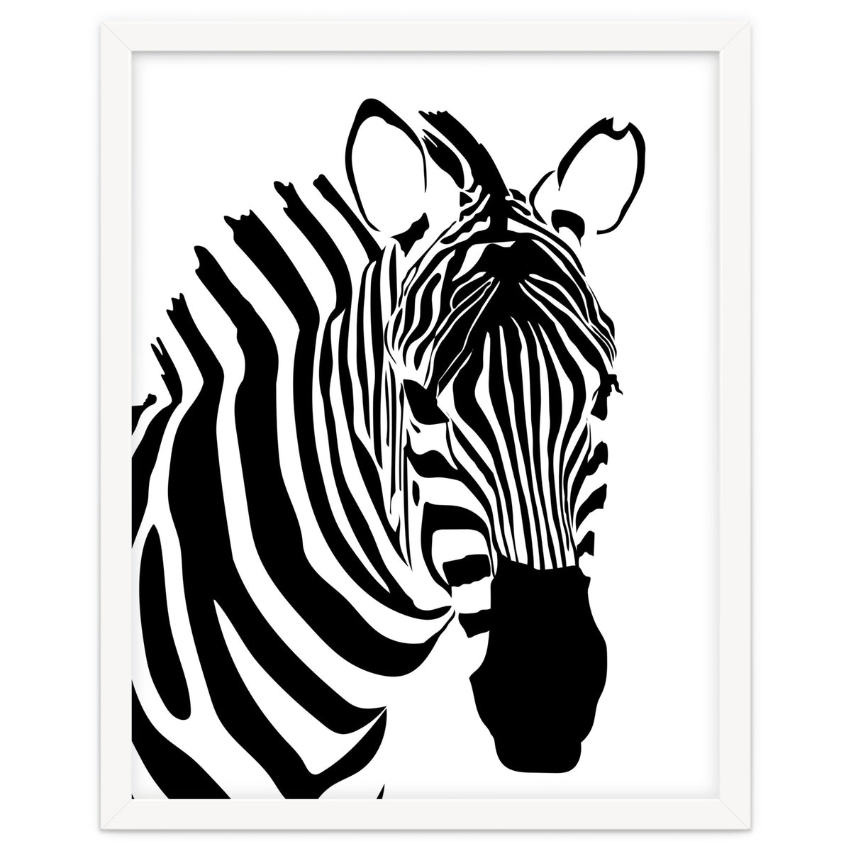 Zebra Stripe - Monochrome