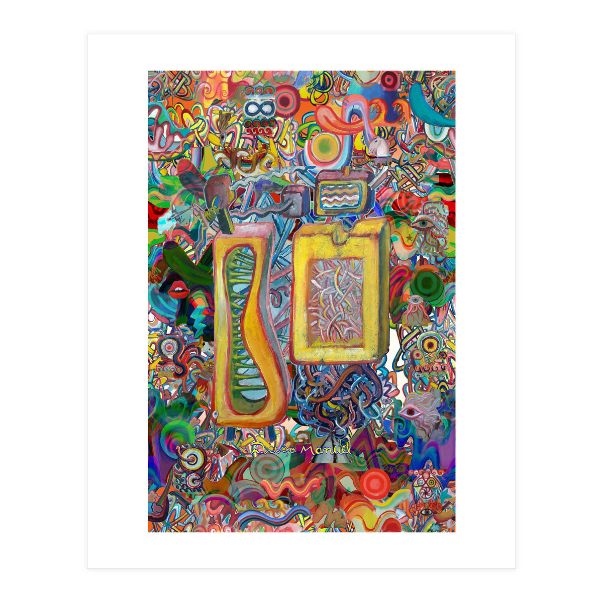 Graffitis 2021 Tapiz 3 (Print Only)