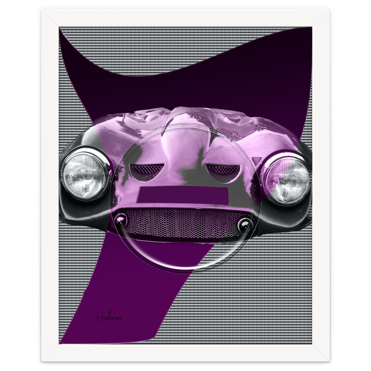 Emoji & Cars purple