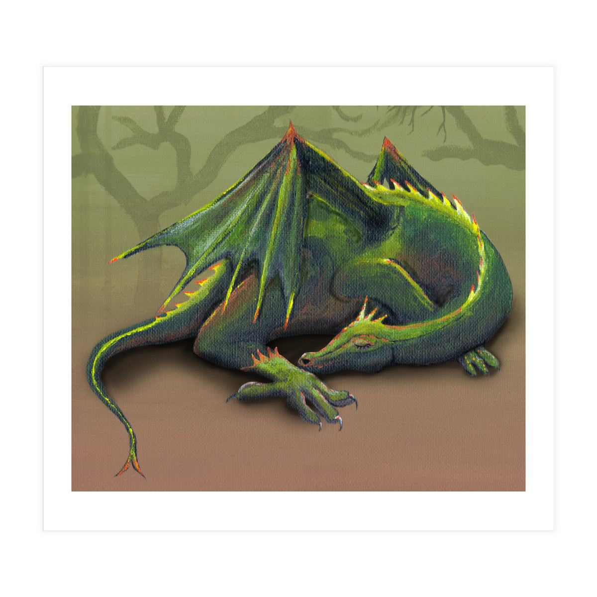 Sleeping dragon (Print Only)