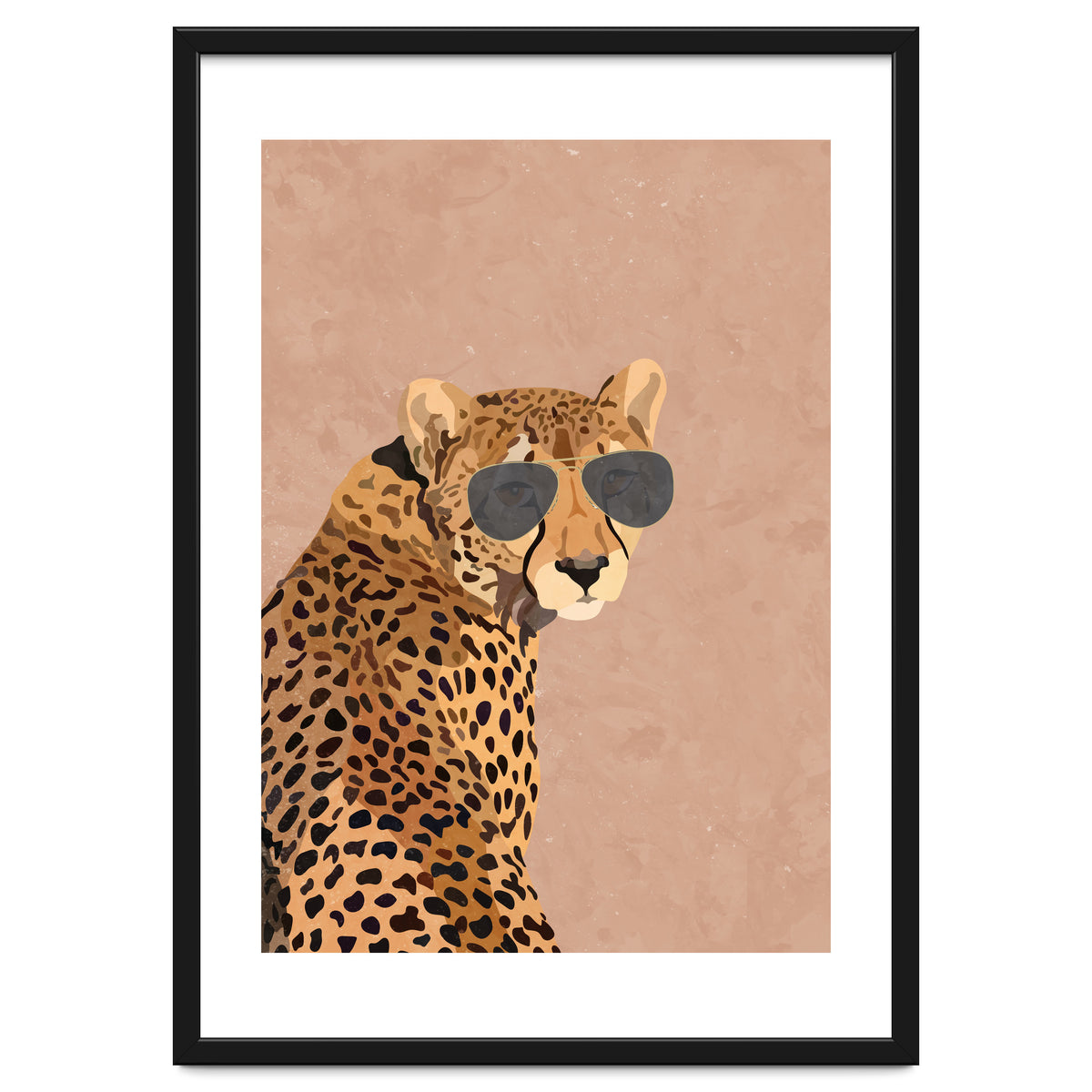 Cool Cheetah Beige and Brown