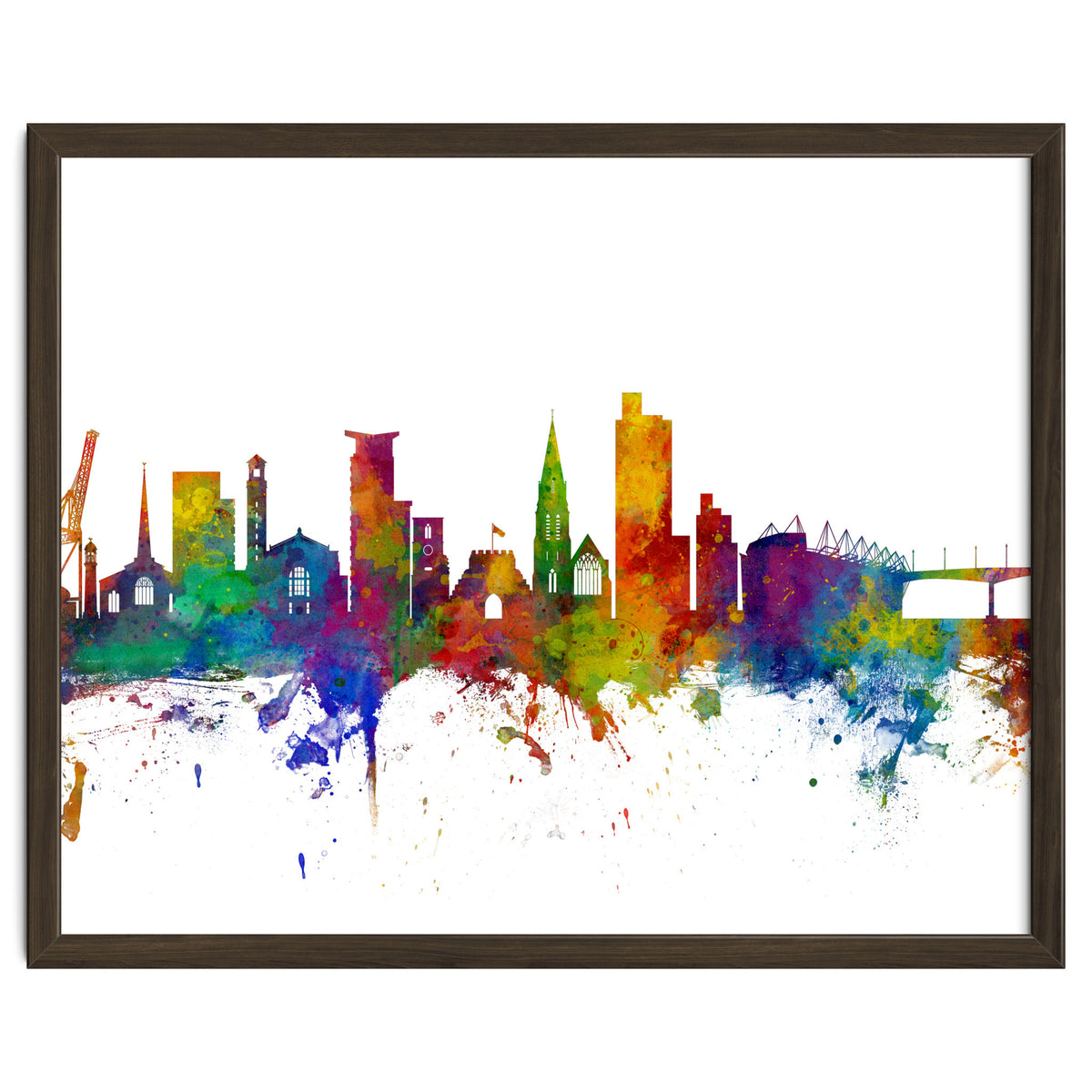 Southampton England Skyline