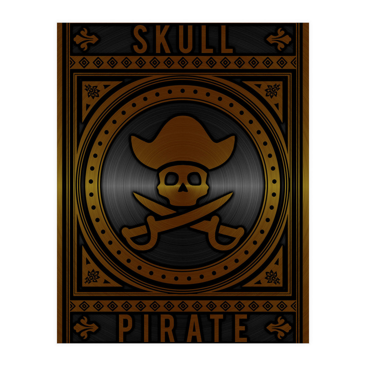 Skull Pirate (Print Only)