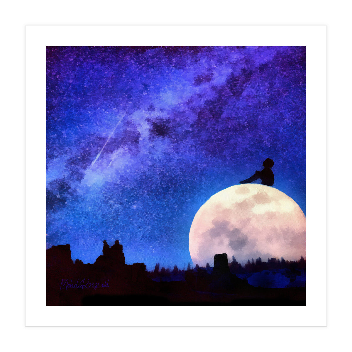 Around Night (Print Only)