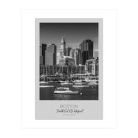 In focus: BOSTON Skyline North End & Waterfront (Print Only)