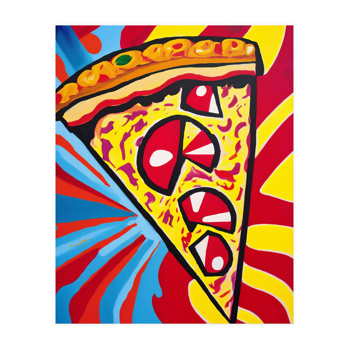 Slice of Pizza (Print Only)