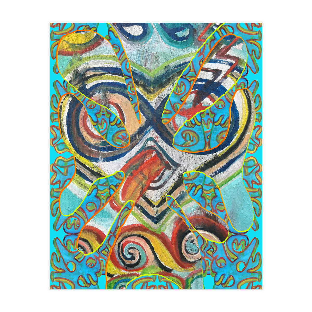 Pop Abstract 2023 Tapiz 23 (Print Only)