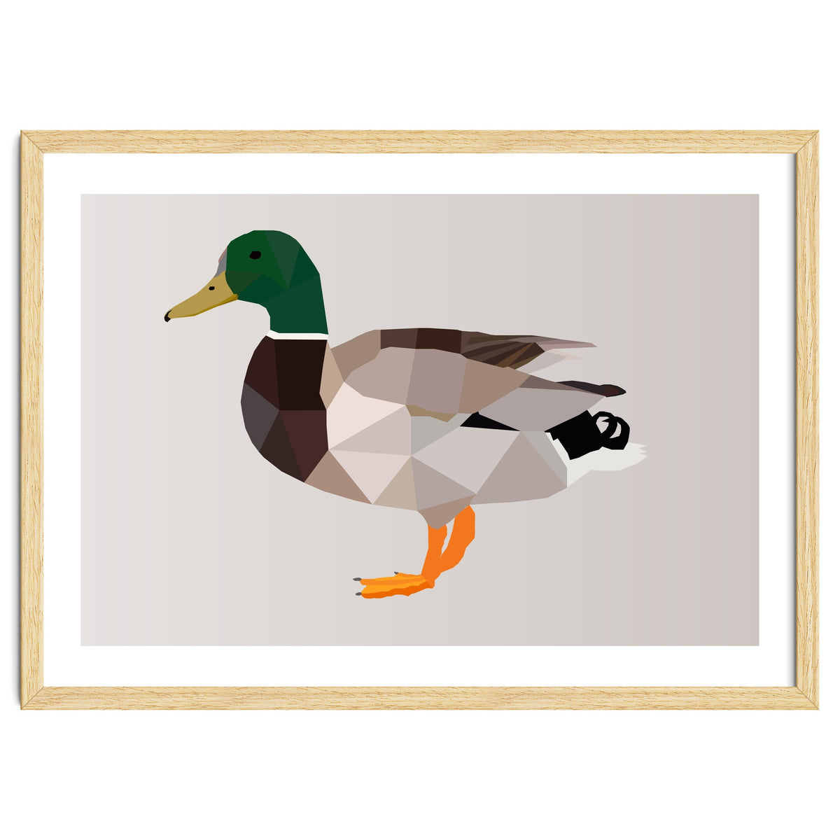 Duck Low Poly Art