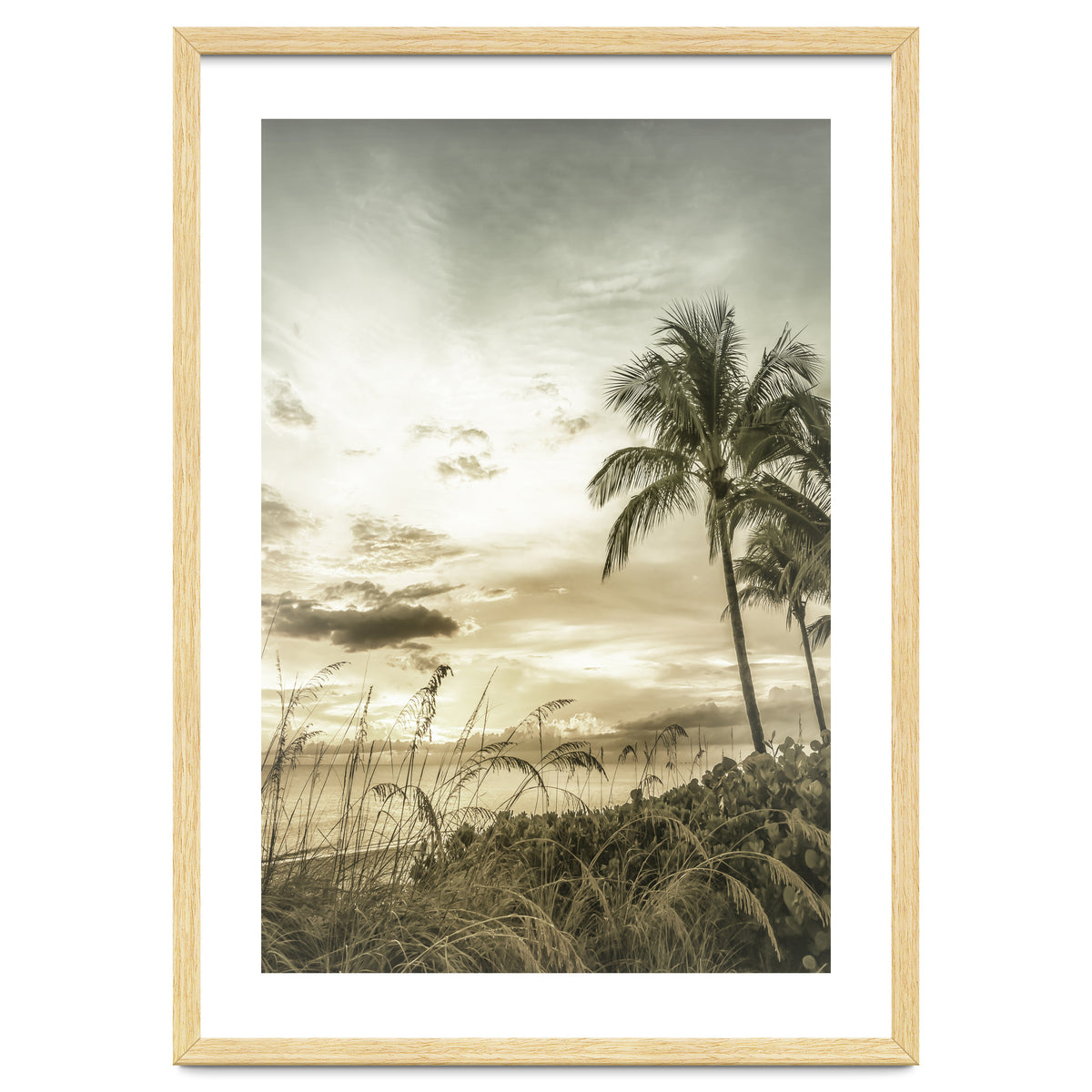 BONITA BEACH Bright Sunset | Vintage