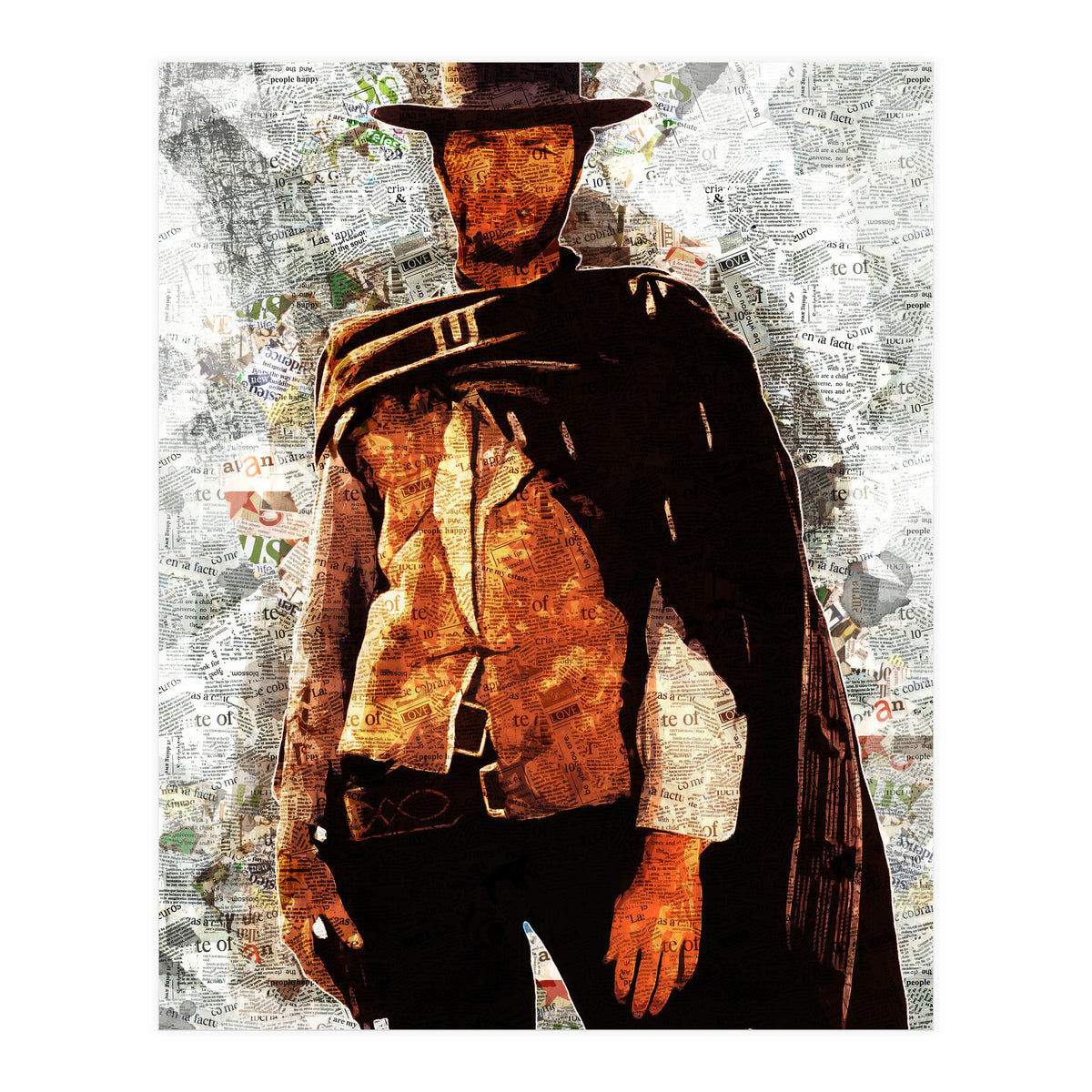 Clint Eastwood (Print Only)