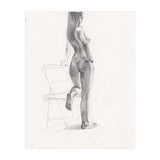 Erotic Sketch Drawing Art (Print Only) thumbnail