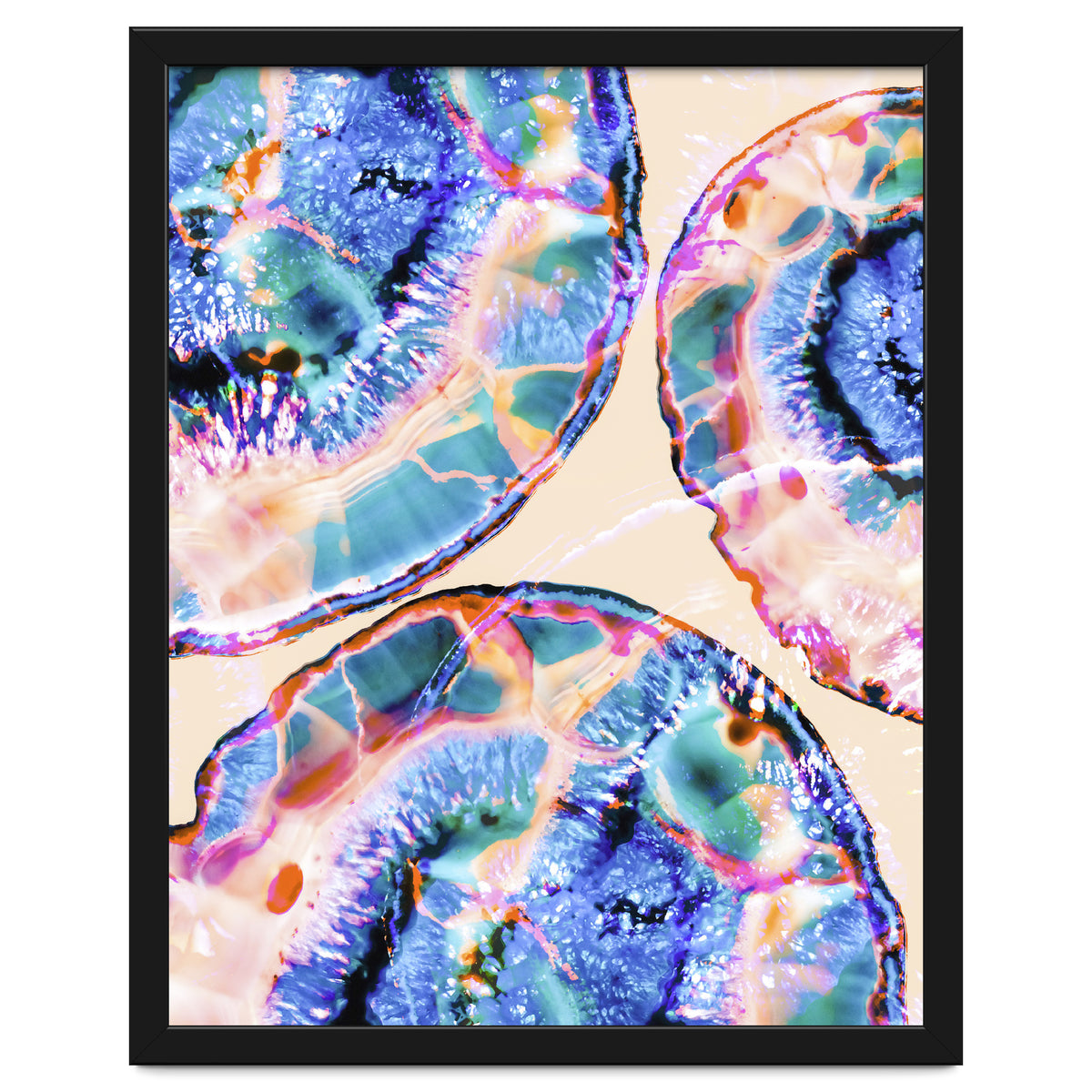 Abstract Agate Painting