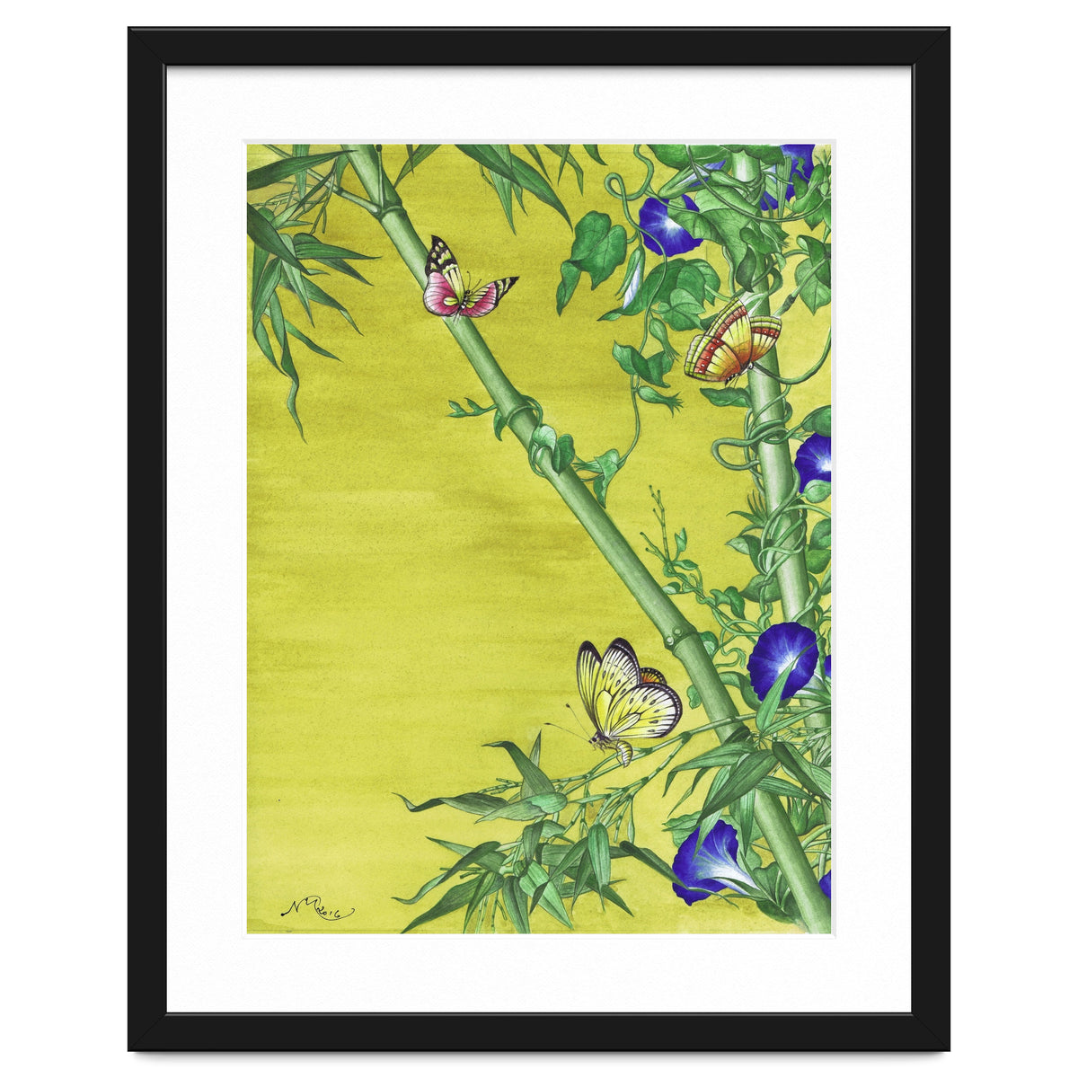 Butterflies & Bamboo