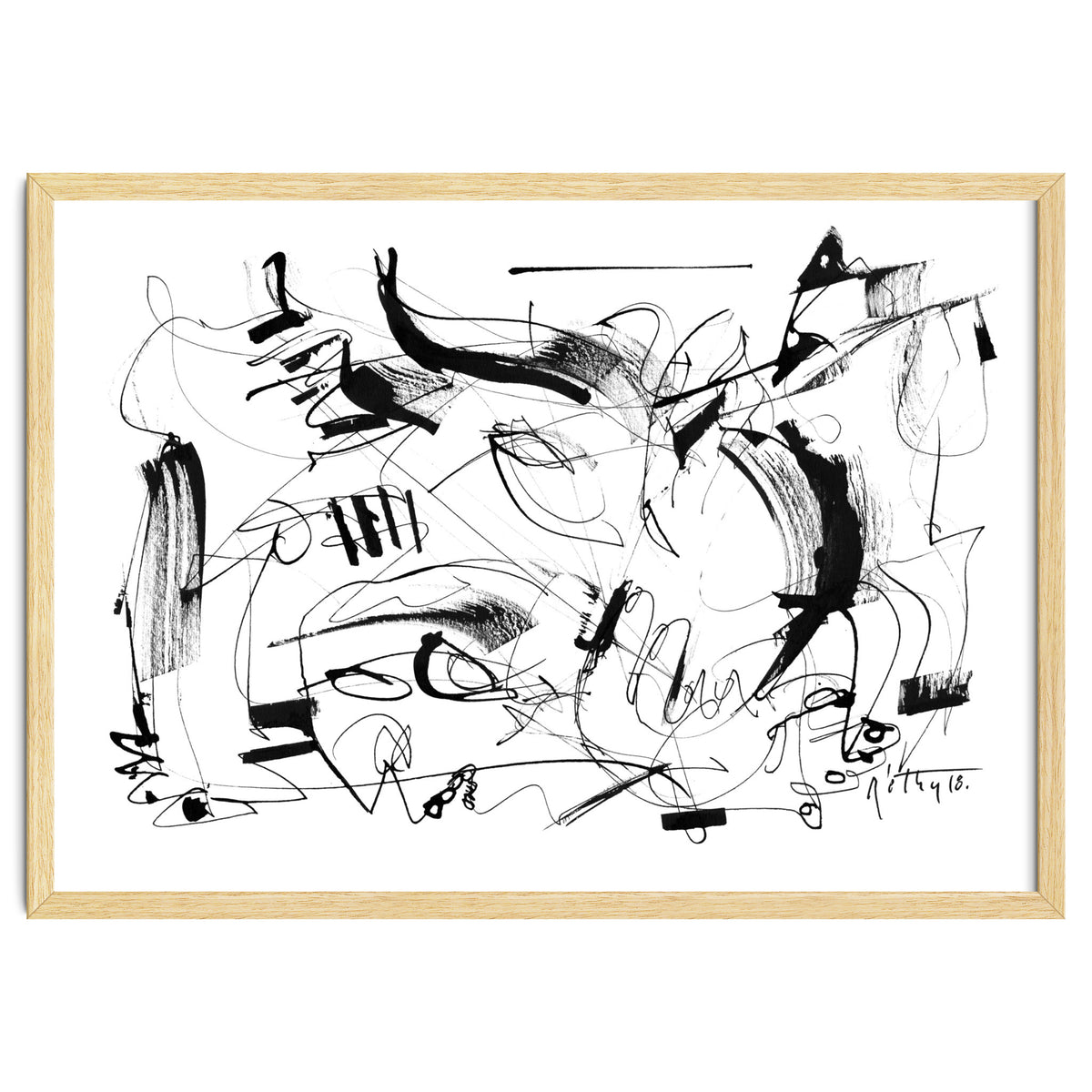 Crushed by a Bull - b&w