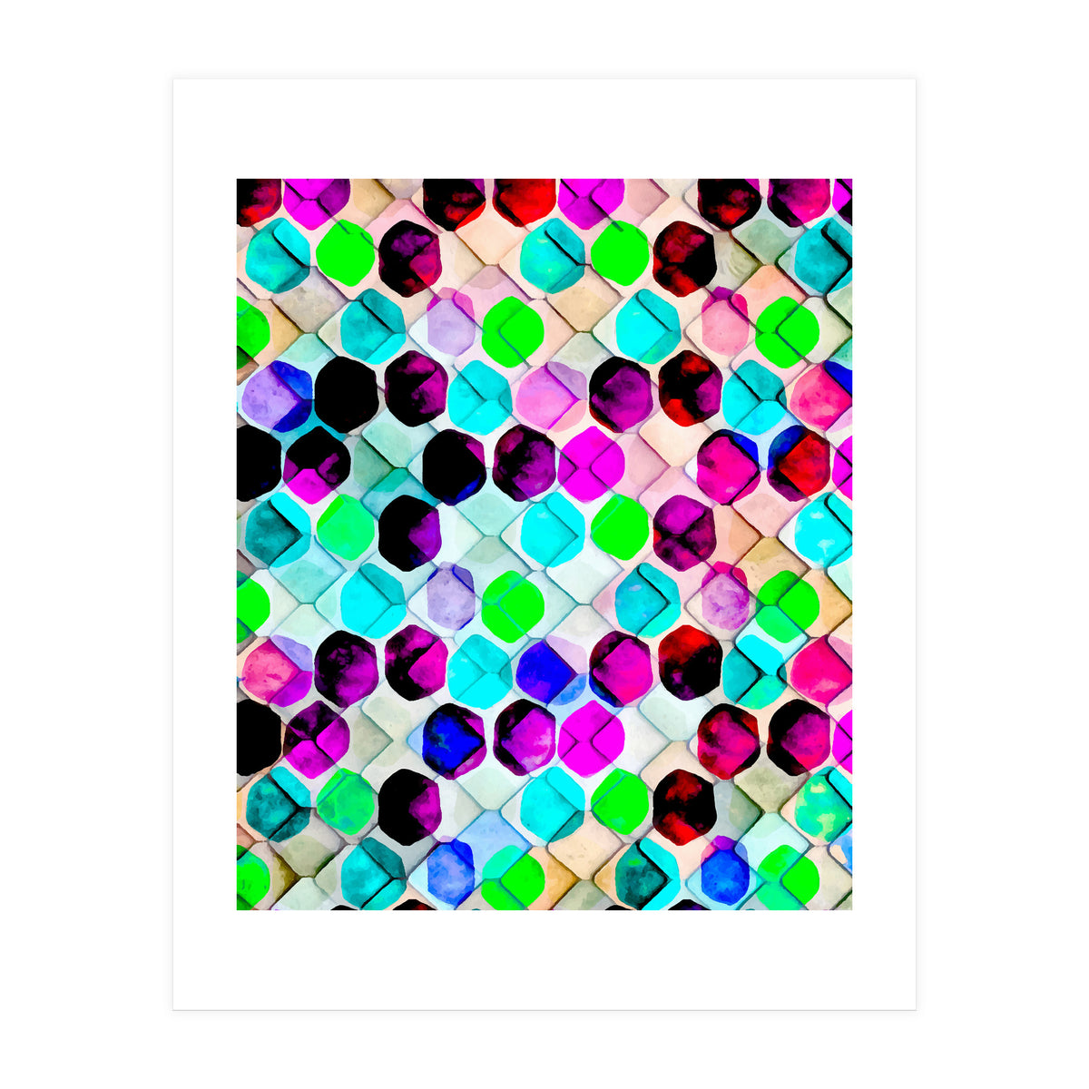 Irregular Hexagons (Print Only)